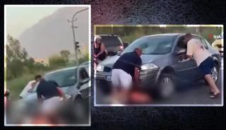 Yaşlı kadına çarptı: Ardından ise üstünden geçmeye çalıştı!