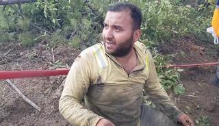 Karabük'te yeniden yangın çıktı! Panik anları kamerada