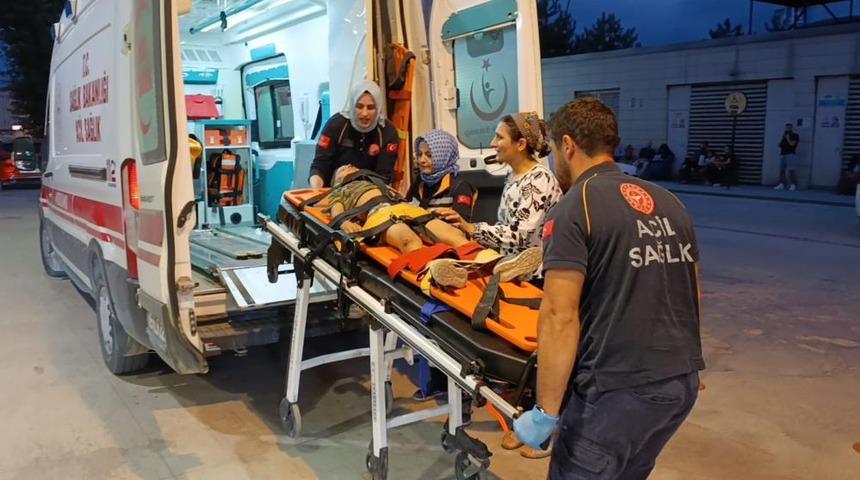 Otomobilin çarptığı bisikletli çocuk ağır yaralandı