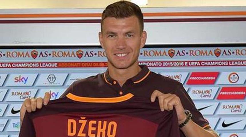 Edin Dzeko Roma'ya transfer oldu