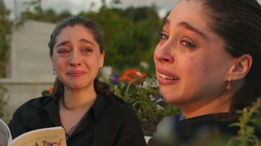 Haftalardır yayınlanmayan Leyla finali yurt dışında yayınlandı! Cemre Baysel'dan veda sözleri