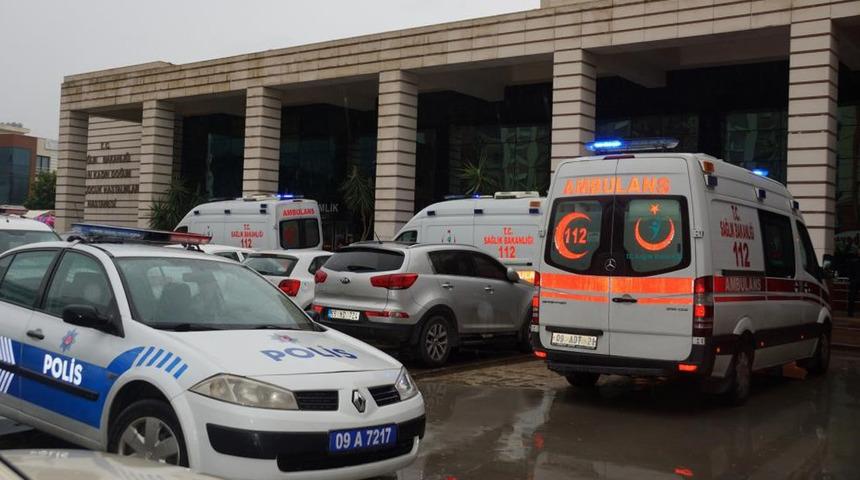 Aydın'da ilginç olay! Hamile kadın, önce polis zoruyla kocasını hastaneden kovdurdu sonra doğumhaneye gitti