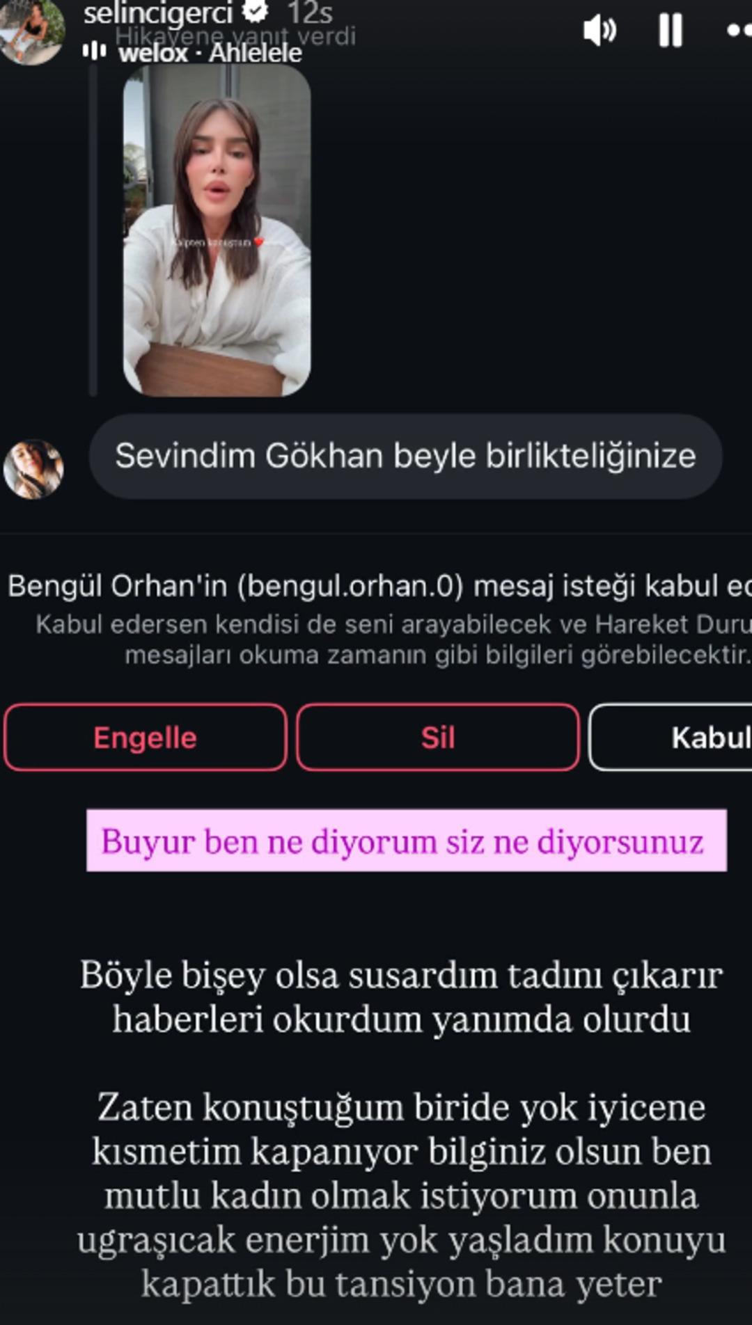 Gökhan Çıra yayınladı Selin Ciğerci ye mesaj yağdı! Özel hayatını açık açık anlattı  3