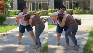Dedektif gibi iz sürdü: Kocasıyla birlikte parkta bastığı kadını saçından sürükledi! Müdür koca hakkında karar verildi
