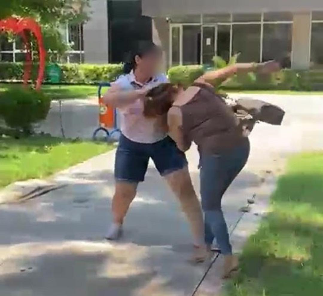 Dedektif gibi iz sürdü: Kocasıyla birlikte parkta bastığı kadını saçından sürükledi! Müdür koca hakkında karar verildi 1