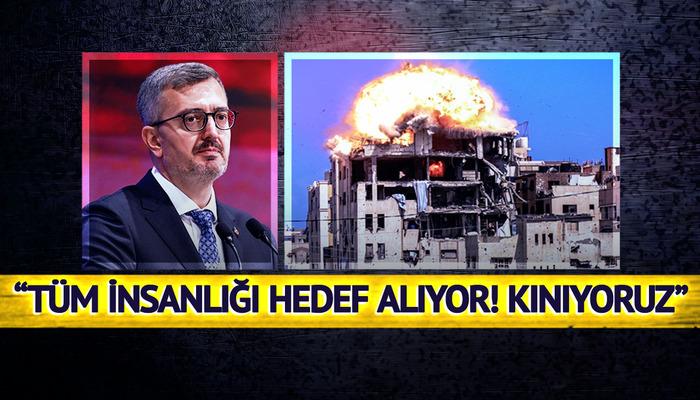 İletişim Başkanı Duran'dan İsrail'in skandal kararına sert tepki