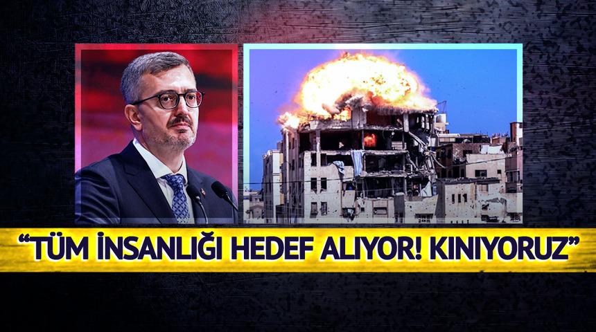 İletişim Başkanı Duran'dan İsrail'in skandal kararına sert tepki: "Tüm insanlığı, barış ve istikrarı hedef alıyor! Kınıyoruz"