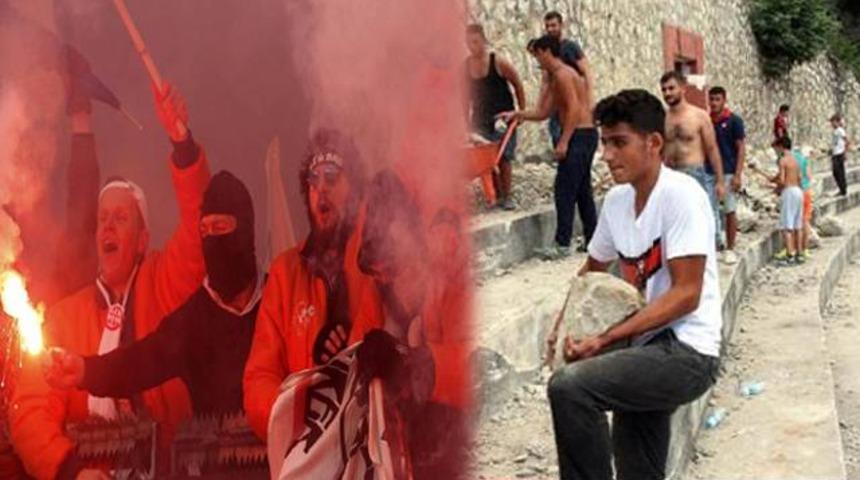 Zonguldak K&ouml;m&uuml;rspor taraftarından &ouml;rnek davranış