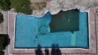 Erciyes'in suyuyla beslenen 400 yıllık doğal havuz! Sıcaklığı 20 derece