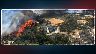 Son dakika: Çanakkale'de orman yangını! Şehir dumanlar altında kaldı... Üniversite, köyler ve hastane tahliye edildi; 4 kişi gözaltına alındı