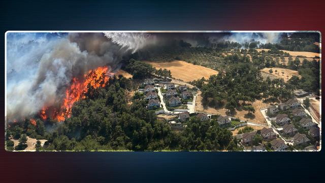Son dakika: Çanakkale'de orman yangını! Şehir dumanlar altında kaldı... Üniversite, köyler ve hastane tahliye edildi; 4 kişi gözaltına alındı