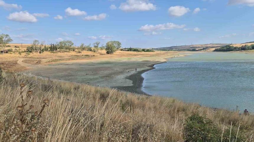 Tekirdağ’da gölette kuraklık alarmı: Su seviyesi yüzde 5’e düştü