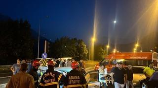 Kırmızı ışıkta geçen otomobil, araca çarptı: 5 yaralı