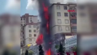 Gaziantep'te 5 katlı binada yangın; 23 kişi dumandan etkilendi