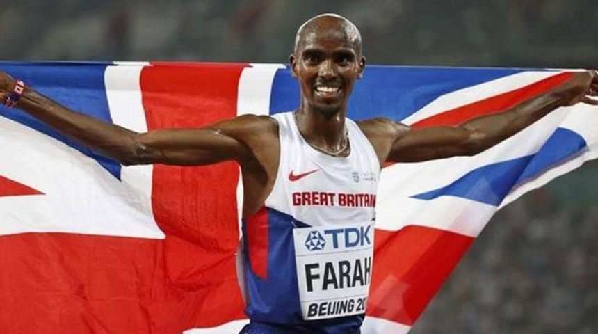 Altın madalya Mo Farah'ın!