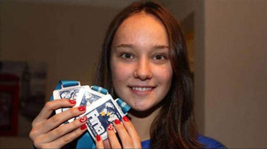 Viktoria Zeynep Güneş’ten 4. altın madalya