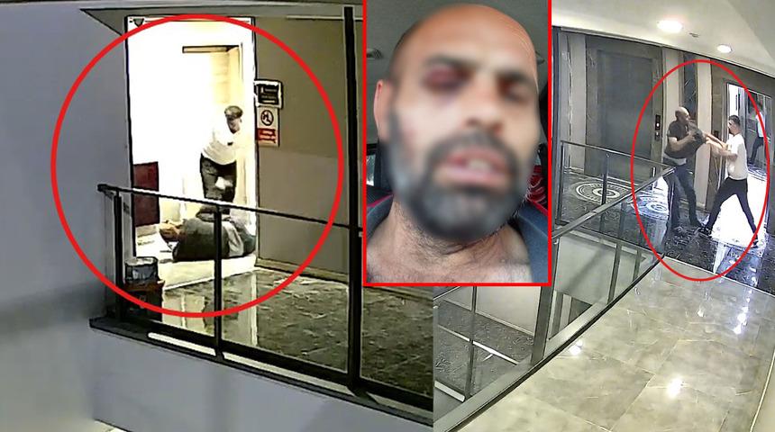 Yer: İstanbul! Lüks rezidansta dehşet: Kendisini uyaran güvenlik görevlisine saldırdı