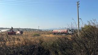 Balıkesir'in Gömeç ilçesinde çıkan orman yangını kontrol altında