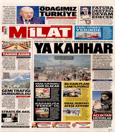 Milat
 Gazetesi oku