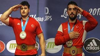 Rıza Kayaalp ve Selçuk Çebi dünya şampiyonu