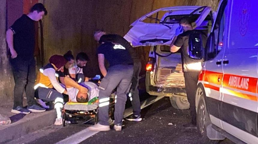 TEM'de 7 aracın karıştığı zincirleme kaza! 5 yaralı