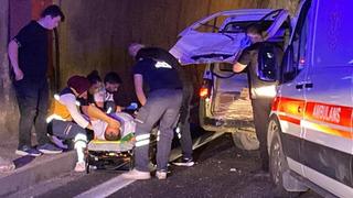 TEM'de 7 aracın karıştığı zincirleme kaza! 5 yaralı