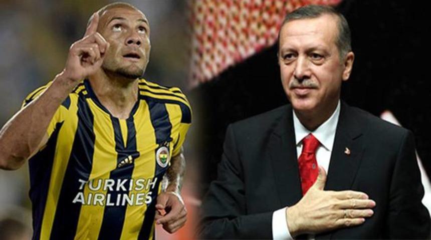 Fernandao'nun g&ouml;z&uuml; Cumhurbaşkanı Erdoğan'da!