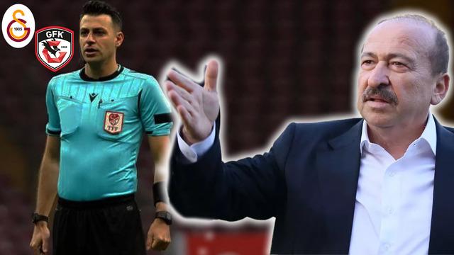 Gaziantep FK Başkanı Memik Yılmaz'dan hakeme sert eleştiri! ''Şu anda çok sinirliyim...''