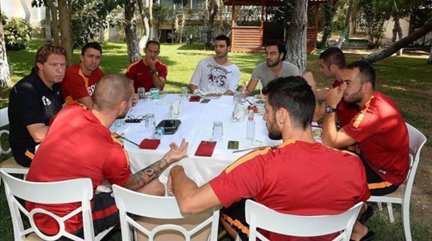 Sneijder'den barbekü partisi