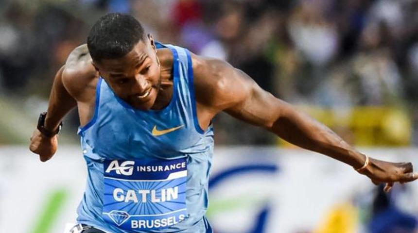 Elmas Lig'in 100 metre şampiyonu Gatlin