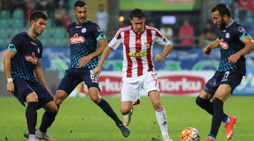 &Ccedil;aykur Rizespor 1 - 1 Medicana Sivasspor