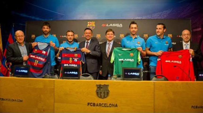 Lassa, Barcelona'ya sponsor oldu