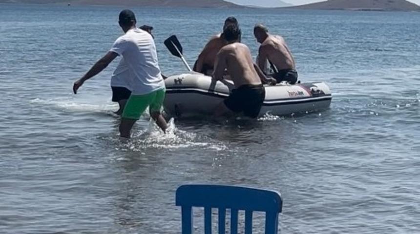 Yürüyerek gidilen adada can pazarı