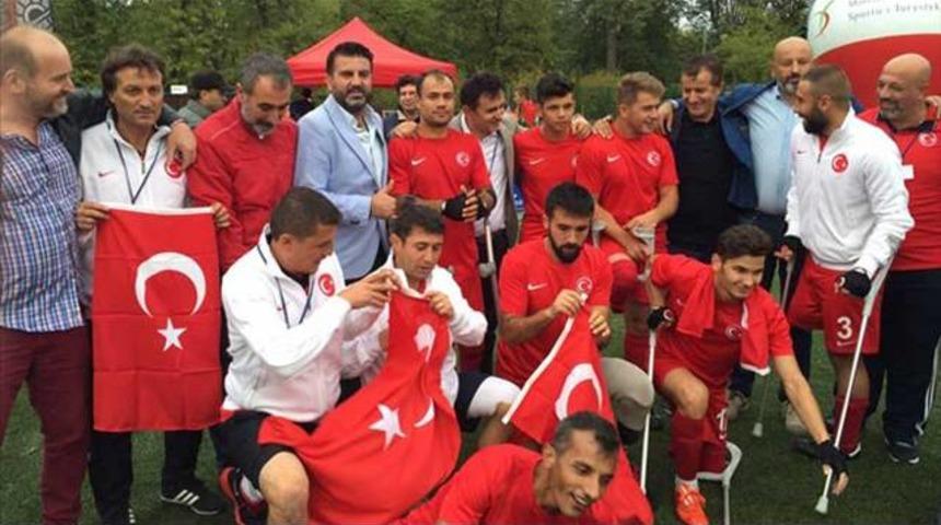  Ampute Milli Takımımız Avrupa Şampiyonu