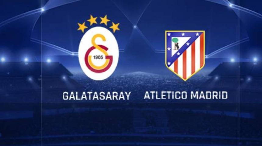"Galatasaray – Atletico Madrid maçı hangi kanalda?" İşte muhtemel 11'ler!