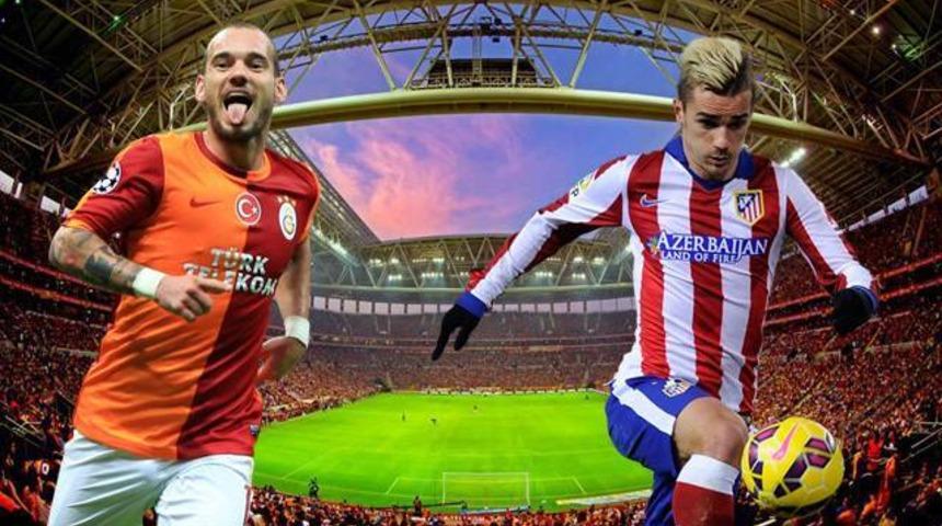 TRT 1 ve TRT Web Tv canlı yayınlarıyla Galatasaray - Atletico Madrid izle