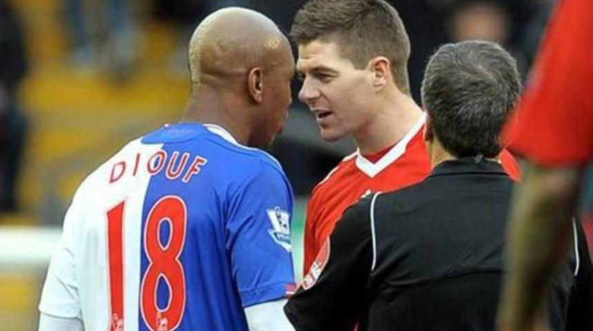 Diouf'tan Gerrard'a ağır su&ccedil;lama