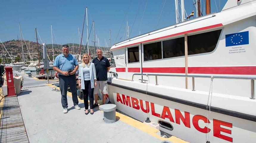 Muğla’nın kadın İl Sağlık Müdürü eksikleri yerinde tespit ediyor
