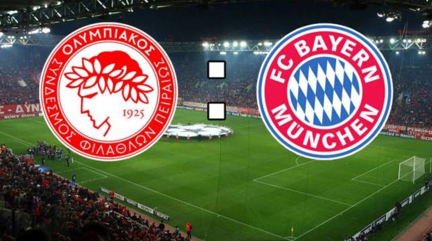 Olympiakos &ndash; Bayern M&uuml;nih ma&ccedil;ı canlı yayınla Tivibu Spor 2&rsquo;de