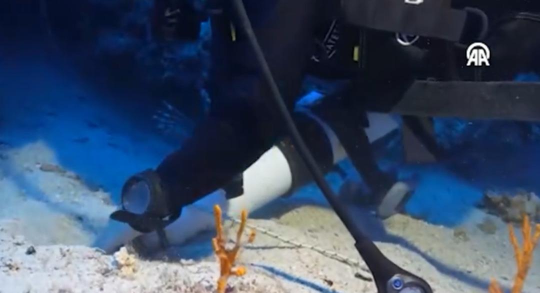 Yer: Kaş! Batıkta bulundu, 1100 yıllık koku şişeleri ortaya çıktı 1