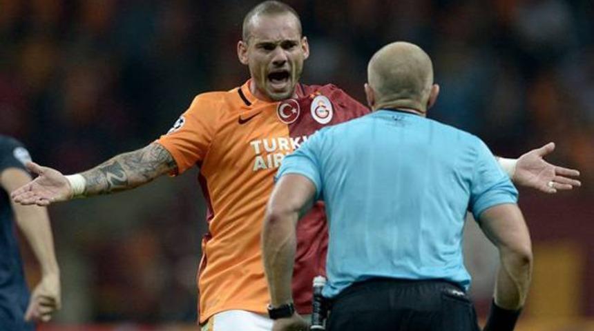 Wesley Sneijder çılgına döndü!