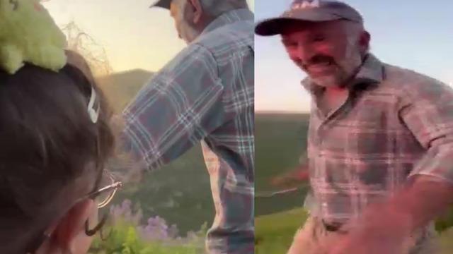 Trabzon'da torununun peşinden koşmuştu! O dede ile torun buluştu