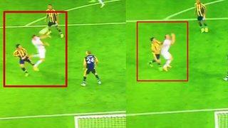 Fenerbahçe'yi isyan ettiren penaltı