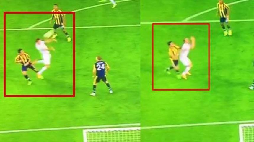 Fenerbahçe'yi isyan ettiren penaltı