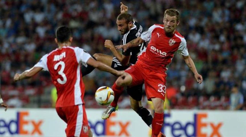 Skenderbeu &ndash; Beşiktaş ma&ccedil; &ouml;zeti, golleri ve &ouml;nemli anları Mynet'te