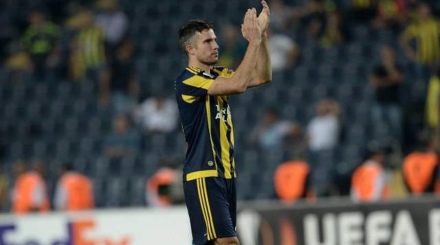 Van Persie, Bursaspor ma&ccedil;ında yedek