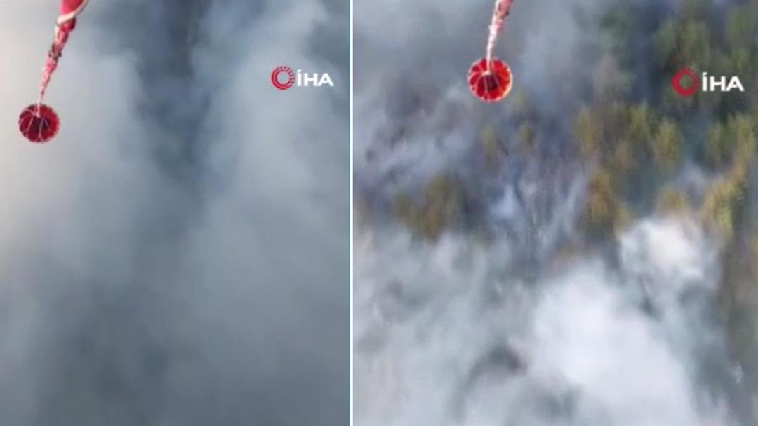 Sinop’ta orman yangını: Köy tahliye edildi 2