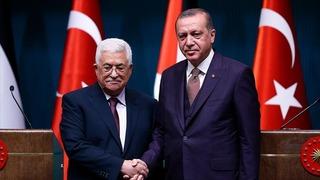 Cumhurbaşkanı Erdoğan, Filistin Devlet Başkanı Abbas ile görüştü