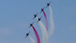 Trabzon'da Türk Yıldızları gösteri uçuşu yaptı