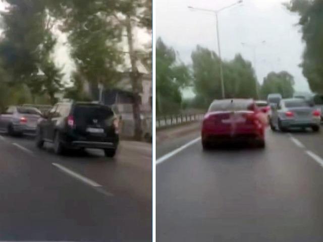 Düğün konvoyunda attığı makas pahalıya mal oldu 